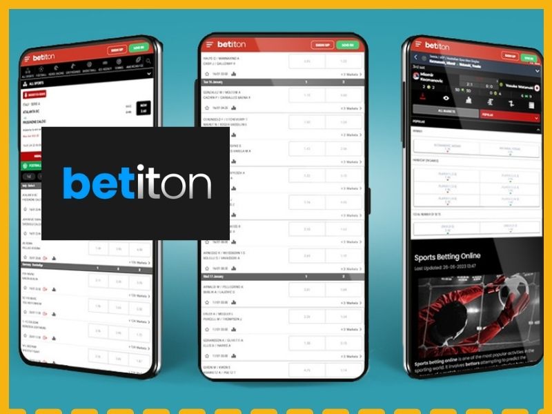 Betiton sports betting application overview